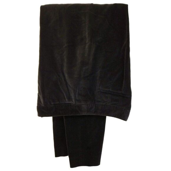 Talbots Brushed Cotton Corduroy Pants HeavyWeight Bark Brown Pockets Sz 12 - Picture 6 of 6